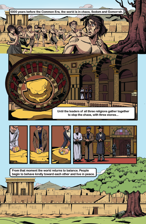 Israeli Heroes Comic book -Issue 01